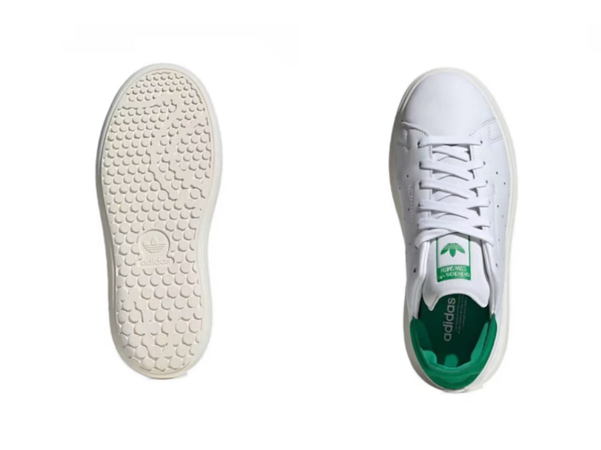 Adidas Stan Smith Platform Model (Image via Sneaker News)